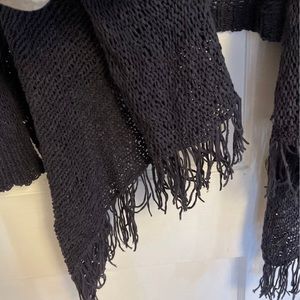 Womens Fringe Cardigan